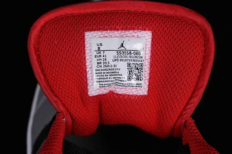 All categories Air Jordan Jordan series basketball shoes Air Jordan 1 Low Air Jordan 1 Low AJ1 Joe 1 cement gray low state cultural casual sneakers 553558-060